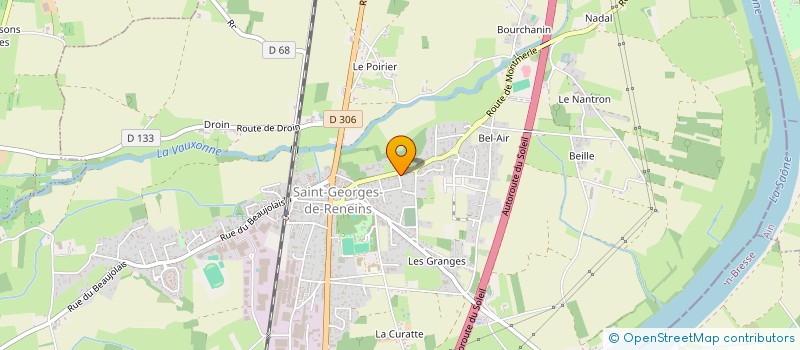 localisation de l'entreprise 539 775 205 à SAINT-GEORGES-DE-RENEINS
