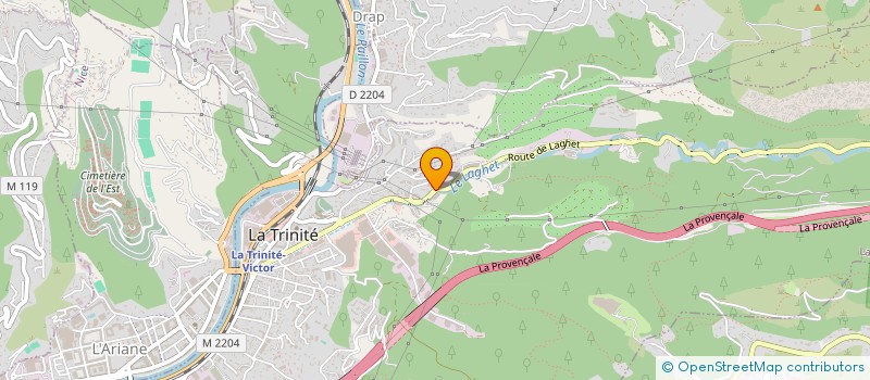 localisation de l'entreprise 539 792 952 à LA TRINITE