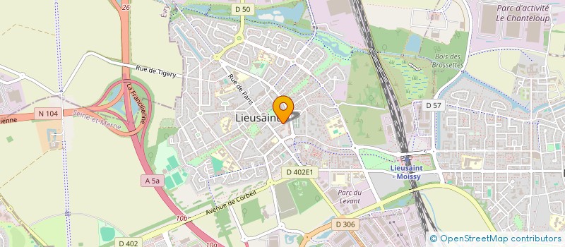 localisation de l'entreprise 539 796 722 à LIEUSAINT