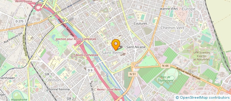 localisation de l'entreprise 539 828 301   RETHEL