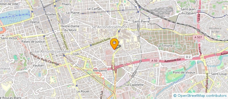 localisation de l'entreprise 539 842 526 à MARSEILLE