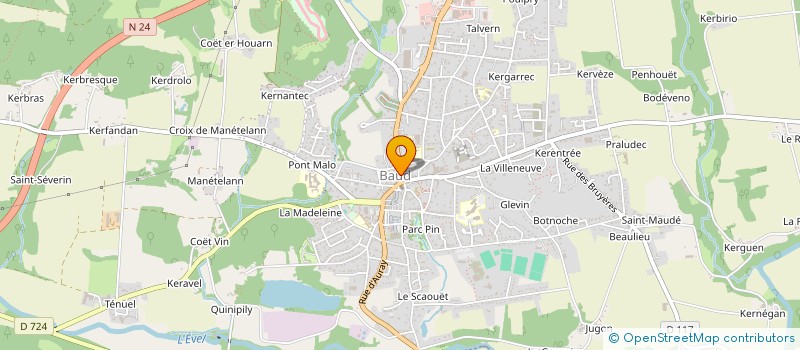 localisation de l'entreprise 539 848 184   BAUD