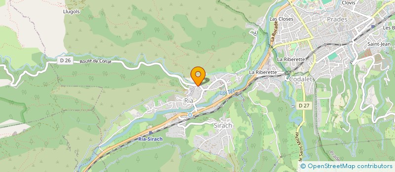 localisation de l'entreprise 539 876 250 à QUERIGUT
