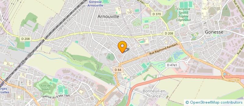 localisation de l'entreprise 539 921 080   ASNIERES-SUR-OISE
