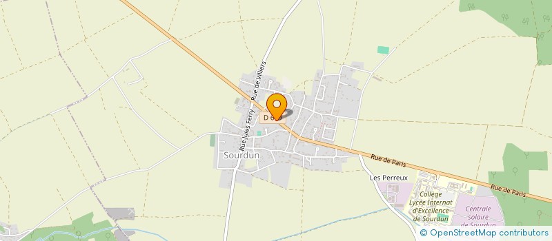 localisation de l'entreprise 539 929 521   SOURDUN