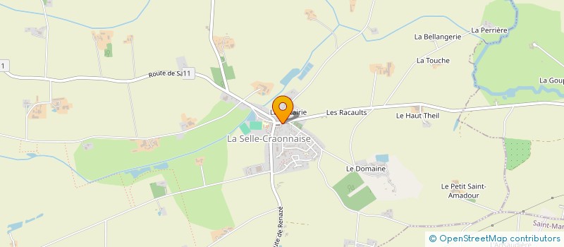 localisation de l'entreprise 539 935 155   LA SELLE-CRAONNAISE