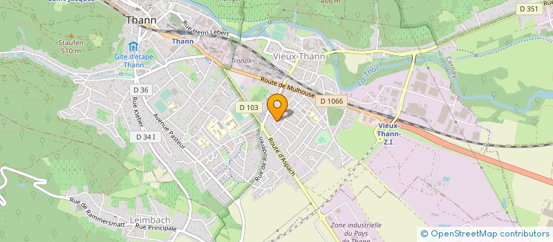 localisation de l'entreprise 539 949 990   VIEUX-THANN