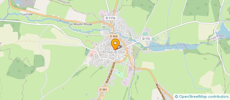 localisation de l'entreprise 539 964 114   ARNAY-LE-DUC