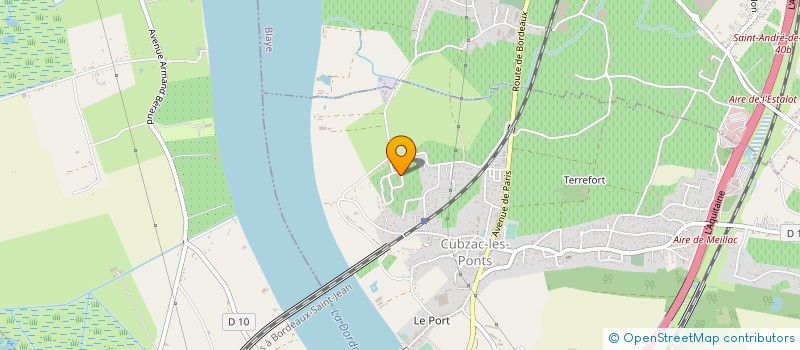 localisation de l'entreprise 539 964 841   CUBZAC-LES-PONTS