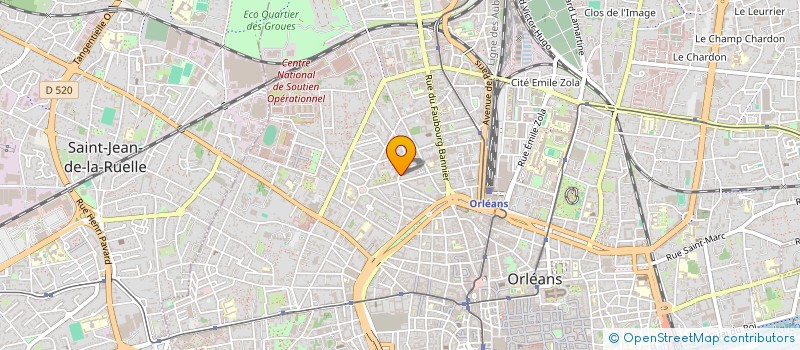 localisation de l'entreprise 539 980 219 à ORLEANS