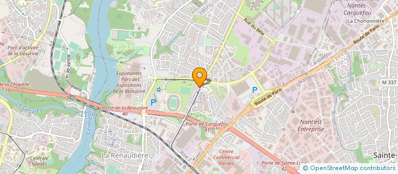 localisation de l'entreprise 539 983 718 à NANTES