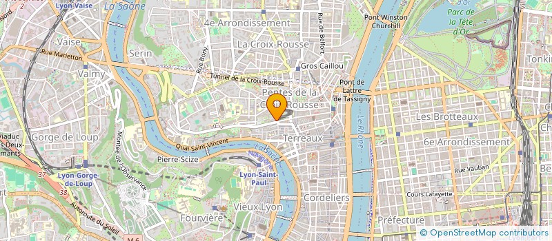 localisation de l'entreprise 53GP à LYON