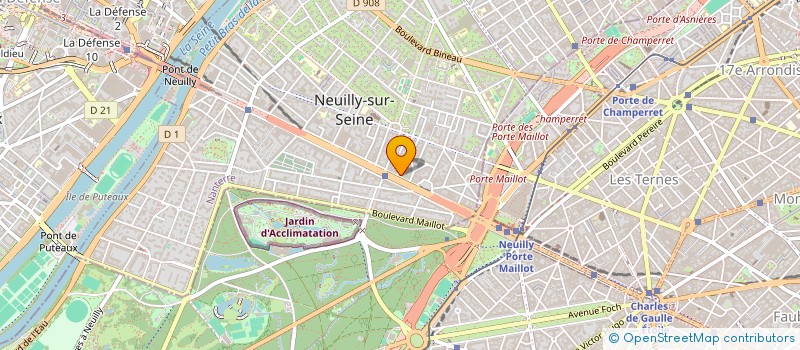 localisation de l'entreprise 54-4D à NEUILLY-SUR-SEINE