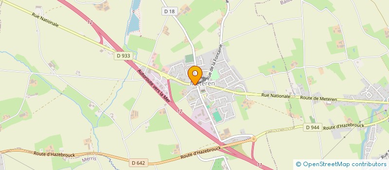 localisation de l'entreprise 54 BIS  METEREN