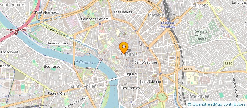 localisation de l'entreprise 54 RUE DE PONTHIEU à TOULOUSE