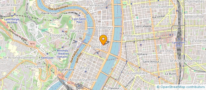 localisation de l'entreprise 54 RUE REPUBLIQUE  LYON