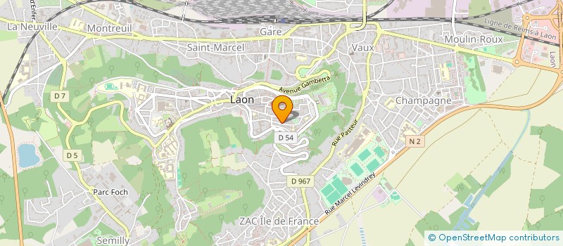 localisation de l'entreprise 540 006 244   CESSIERES-SUZY