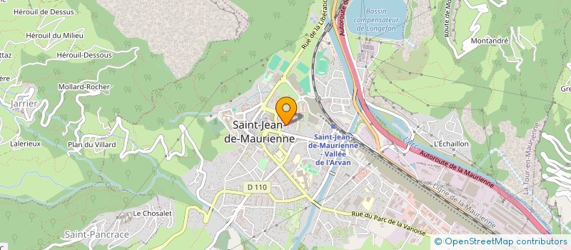 localisation de l'entreprise 540 007 887  à SAINT-JEAN-DE-MAURIENNE