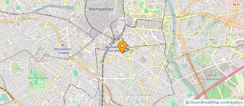 localisation de l'entreprise 540 011 921 à MONTPELLIER
