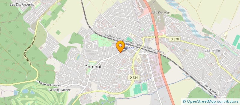 localisation de l'entreprise 540 016 516   DOMONT