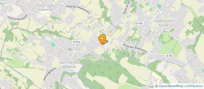 localisation de l'entreprise 540 020 070 à TOULOUSE