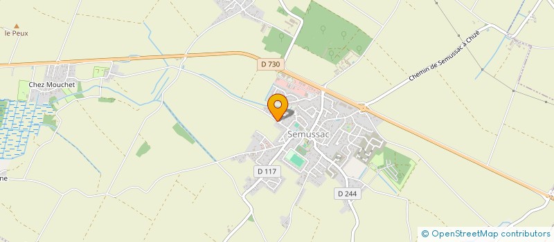 localisation de l'entreprise 540 041 514   SEMUSSAC