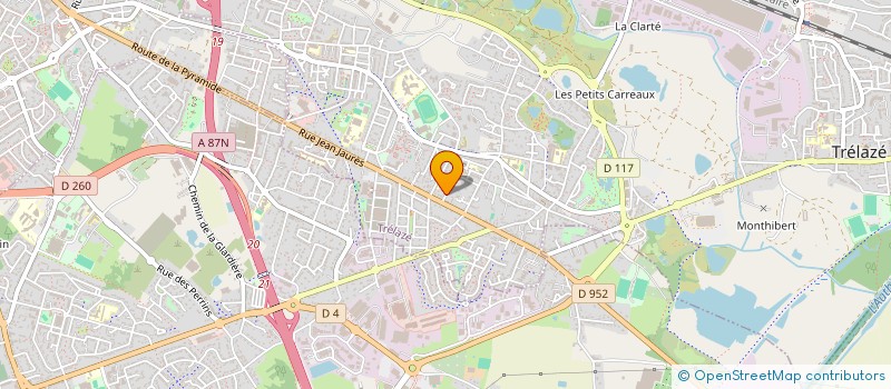 localisation de l'entreprise 540 068 400   TRELAZE