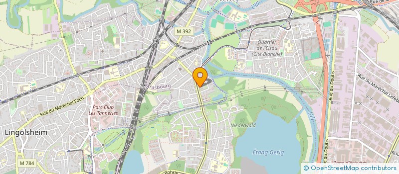 localisation de l'entreprise 540 069 879   LINGOLSHEIM