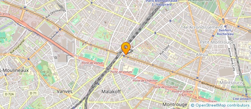 localisation de l'entreprise 540 074 275   PARIS