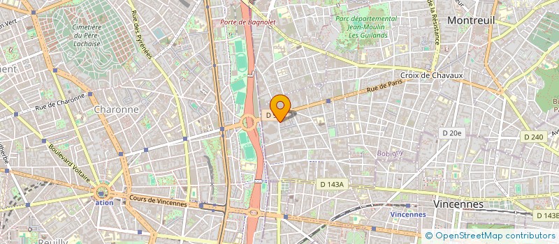 localisation de l'entreprise 540 077 369   MONTREUIL