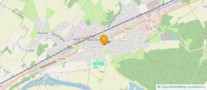 localisation de l'entreprise 540 083 615   DAMPIERRE