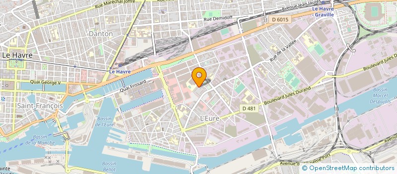 localisation de l'entreprise 540 083 912  à LE HAVRE