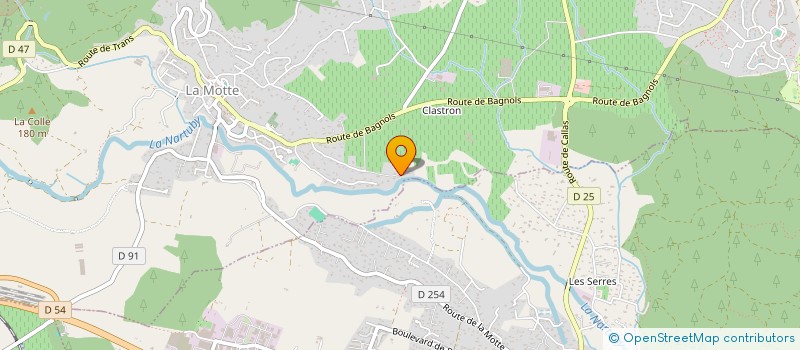 localisation de l'entreprise 540 086 683   LA MOTTE