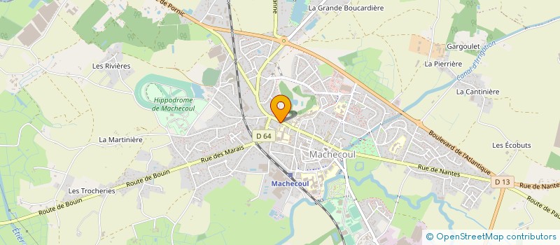 localisation de l'entreprise 540 087 632   SAINT-ETIENNE-DE-MONTLUC