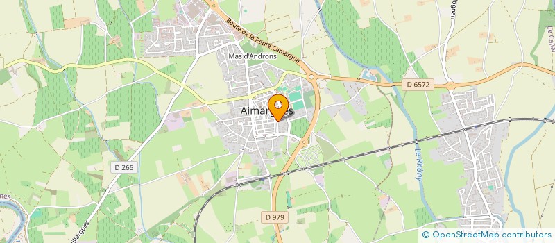 localisation de l'entreprise 540 092 749   AIGUES-MORTES