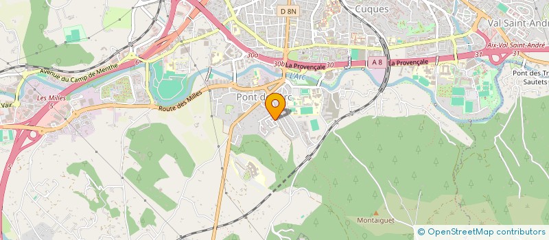 localisation de l'entreprise 540 097 557 à AIX-EN-PROVENCE