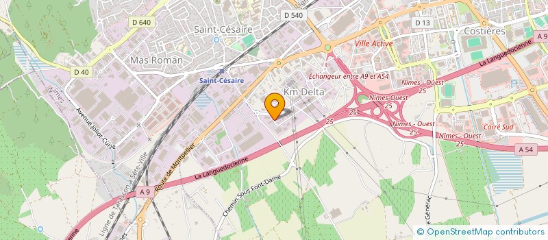 localisation de l'entreprise 546  NIMES