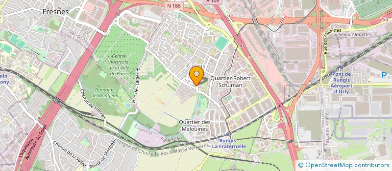localisation de l'entreprise 55 ACADEMY  RUNGIS