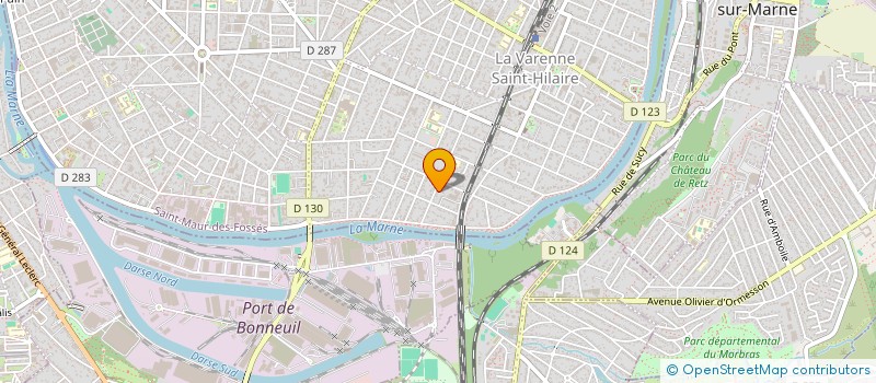 localisation de l'entreprise 55 BDM à SAINT-MAUR-DES-FOSSES