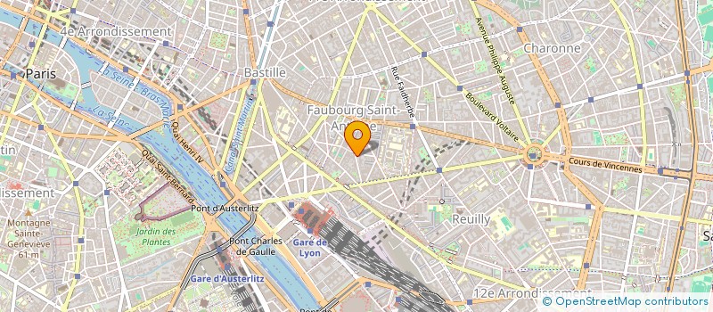 localisation de l'entreprise 5500K  PARIS