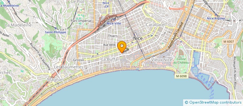localisation de l'entreprise 557 VILLA ROSE à NICE