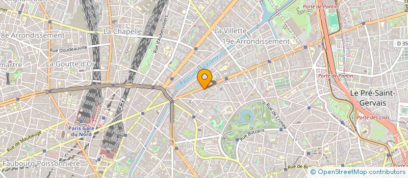 localisation de l'entreprise 56 AVENUE JEAN JAURES 75019 PARIS  PARIS