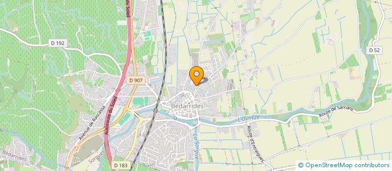 localisation de l'entreprise 56 BIS MP IMMOBILIER  BEDARRIDES