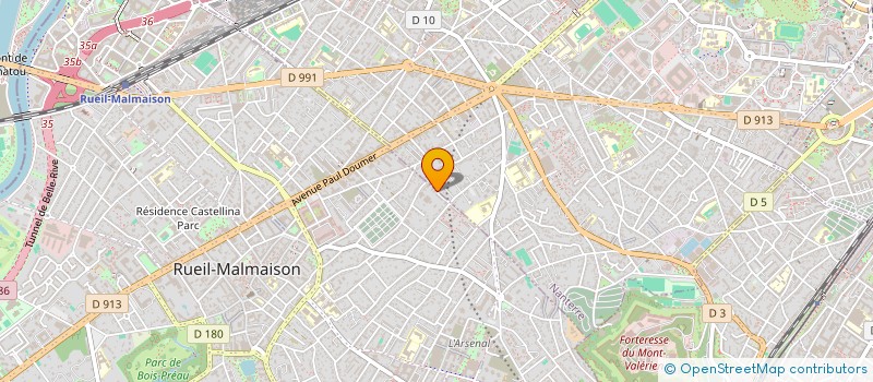 localisation de l'entreprise 56 HYPPOLYTE à RUEIL-MALMAISON