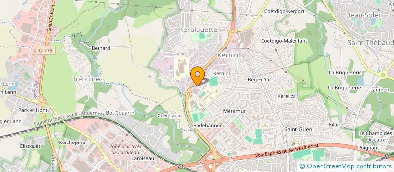 localisation de l'entreprise 56 NEGOCE à VANNES