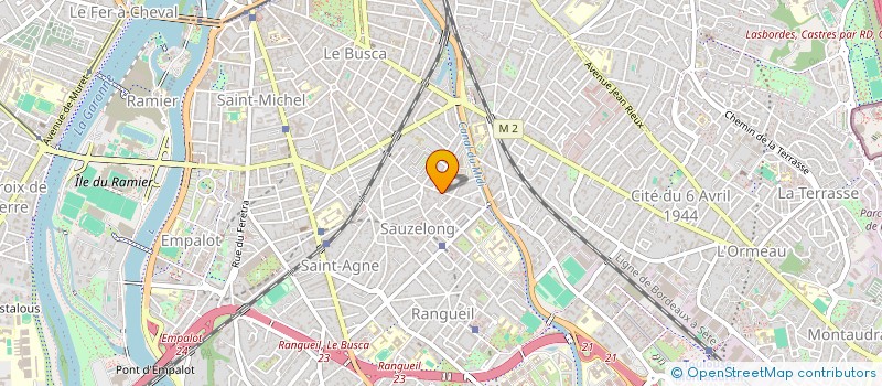 localisation de l'entreprise 56 RUE DU MIDI à TOULOUSE