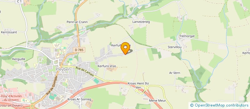 localisation de l'entreprise 5629 PRODUCTIONS  PLEYBEN