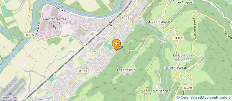 localisation de l'entreprise 564LAMARTINE  LE VERSOUD