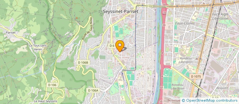 localisation de l'entreprise 57 BLUM  SEYSSINET-PARISET