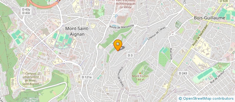 localisation de l'entreprise 57 BULINS  MONT-SAINT-AIGNAN